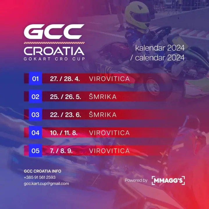Drugo mjesto u generalnom poretku klase 7 Rotax Max DD2 MASTER za Franka Škugora