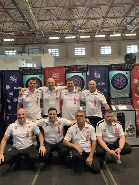 Zapažen nastup hrvatske pikado reprezentacije na EDU Europskom prvenstvu