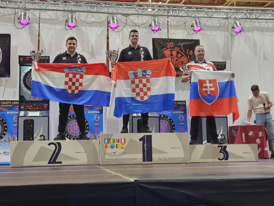 Zapažen nastup hrvatske pikado reprezentacije na EDU Europskom prvenstvu