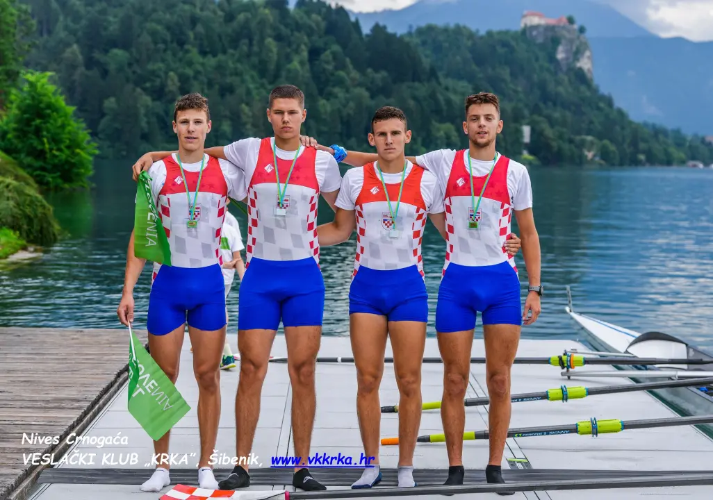 Veslačima Krke pet medalja na poznatoj Bledskoj regati