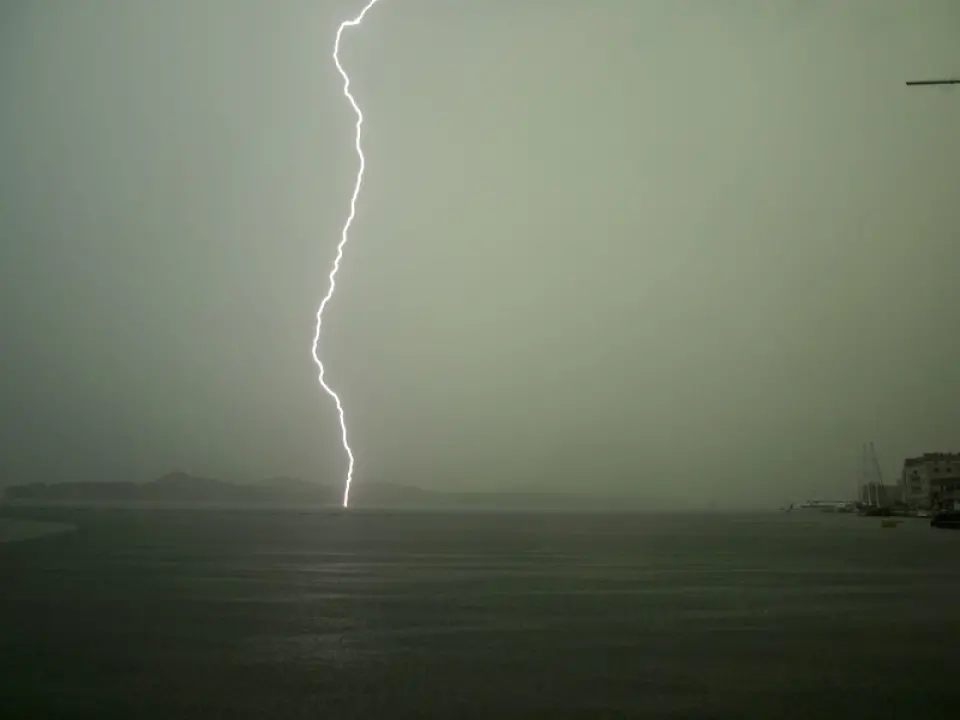 Na današnji dan Šibenik je pogodilo jako nevrijeme, temperatura se spustila na 18 stupnjeva