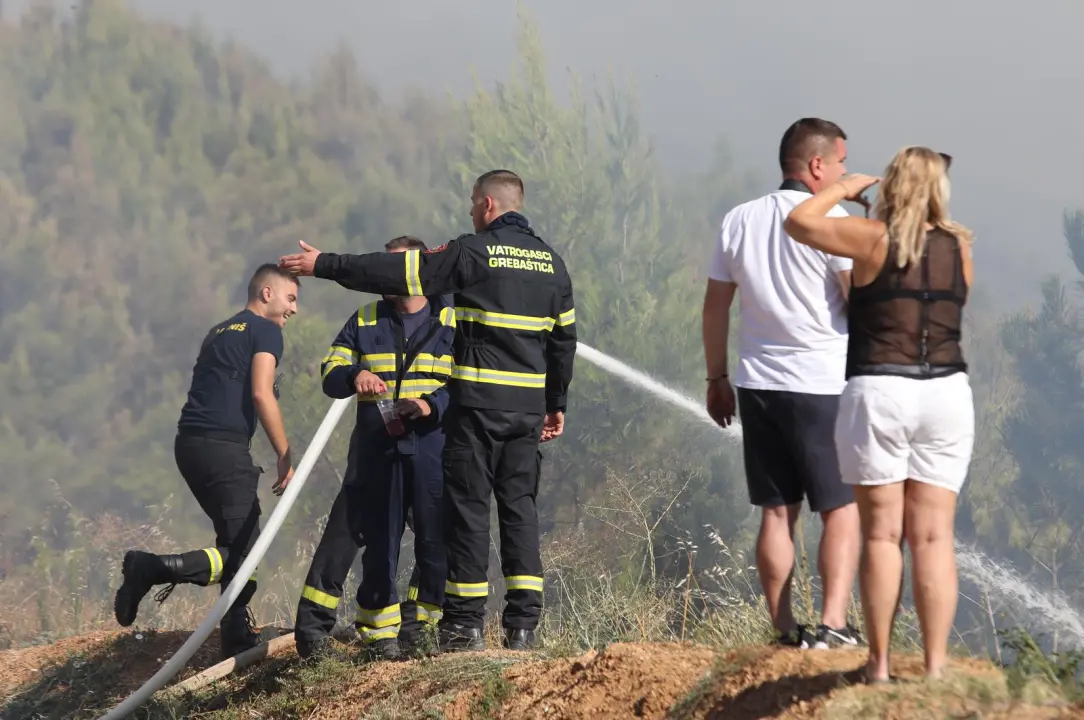 Zapovjednik Dukić: 'Preko tisuću hektara je opožarene površine, vjetar stvara velike probleme'