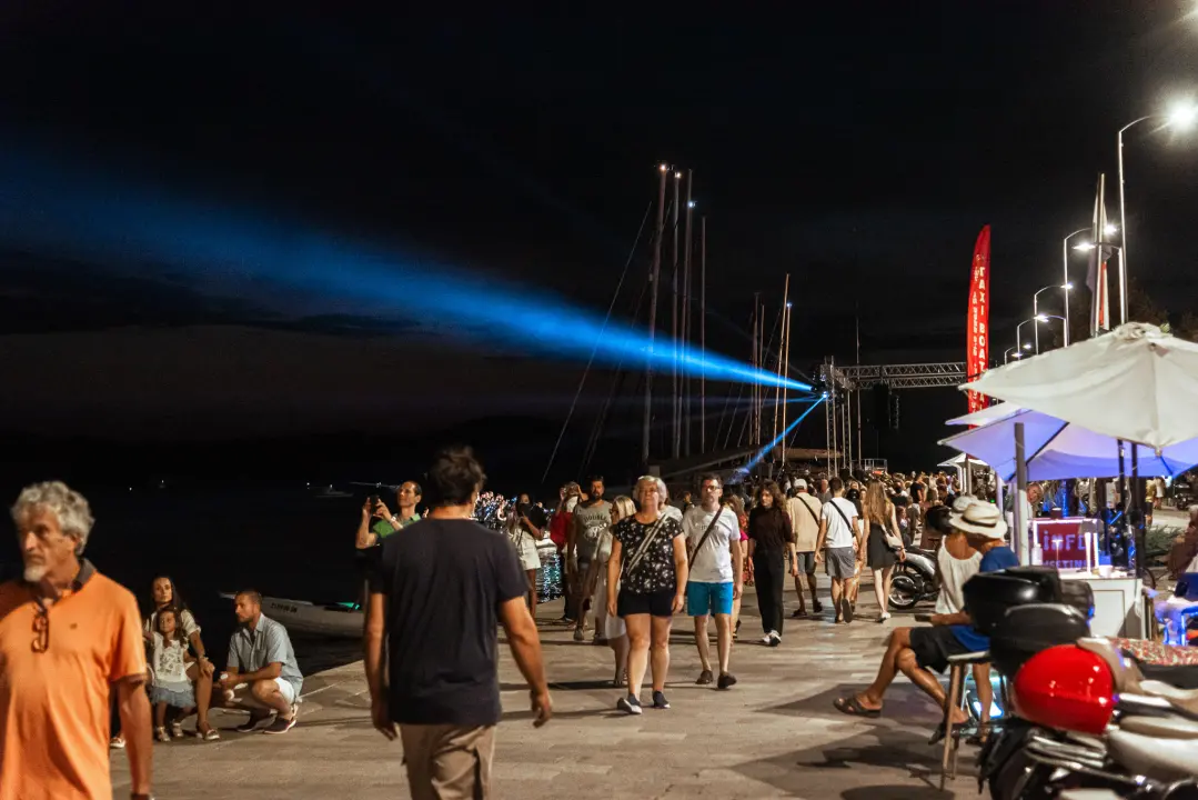 Uz Sjene, Big Band Šibenik i DJ-a obilježen dan kad je Šibenik dobio javnu rasvjetu na izmjeničnu struju