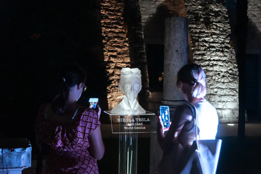 Uz Sjene, Big Band Šibenik i DJ-a obilježen dan kad je Šibenik dobio javnu rasvjetu na izmjeničnu struju