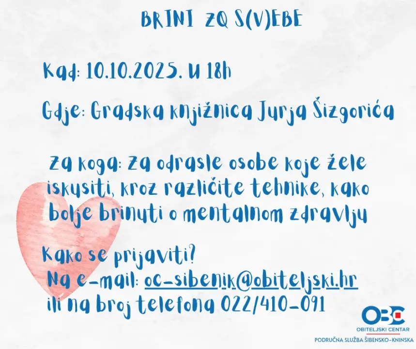 Obilježavanje Svjetskog dana mentalnog zdravlja u Gradskoj knjižnici uz zanimljivu radionicu
