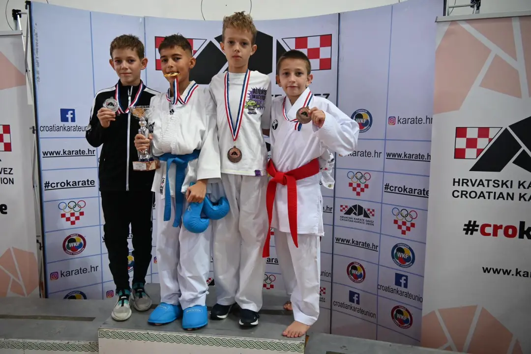 Karate klub Okit Vodice među tri najbolja kluba u zemlji