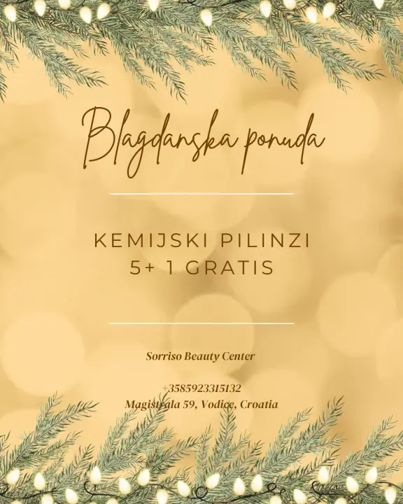 Sorriso Beauty Center ovih blagdana časti odličnim popustima 