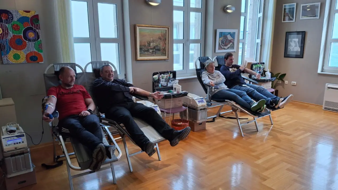 Rekordna akcija darivanja krvi u Vodicama: Prikupljene 74 doze, došlo osam novih darivatelja 