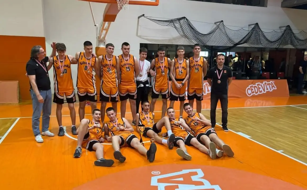 FOTO Predkadeti Šibenke osvojili treće mjesto u Prvenstvu Hrvatske