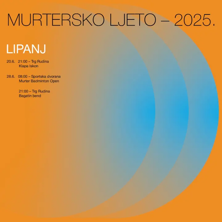 Program Murterskog ljeta 2025.