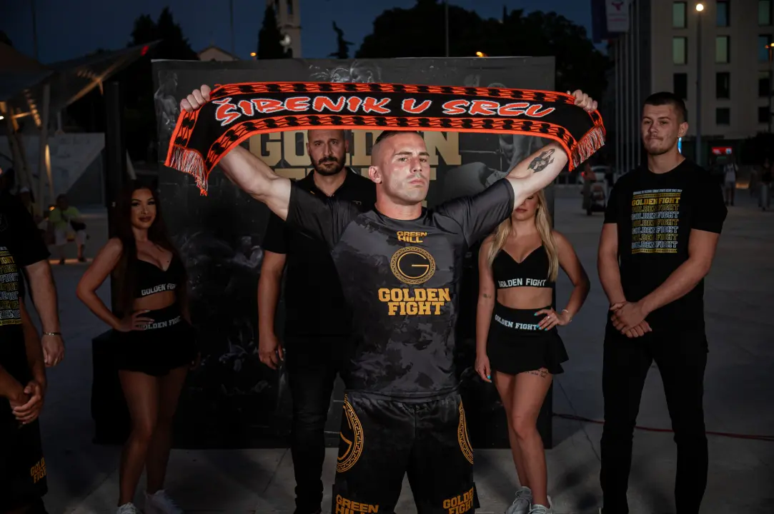 FOTO Pogledajte kako je izgledalo predstavljanje Golden Fight boraca na Poljani