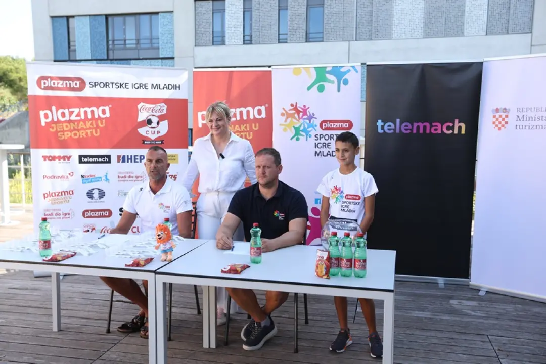 FOTO Na Plazma Sportskim igrama mladih 2 tisuće djece - pristigli sudionici iz naše županije