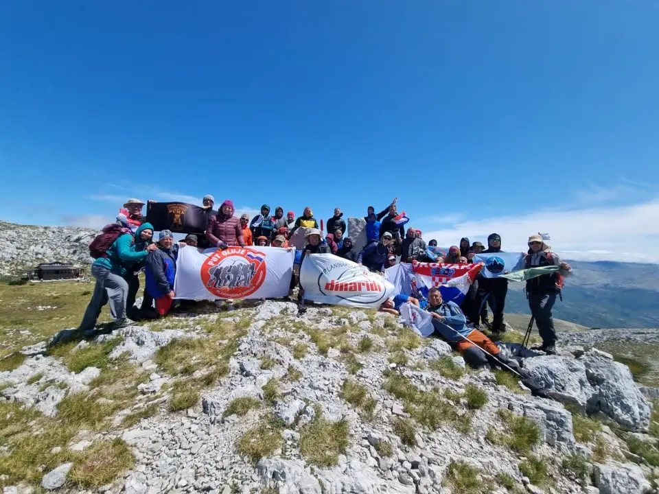 Mihovilci u pohodu 'Put Oluje' stigli na Kninsku tvrđavu